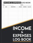 Income And Expense Log Book: Bookke