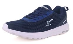 Sparx Mens SX0414G Navywhite Running Shoe - 8 UK (SX0414GNVWH0008)