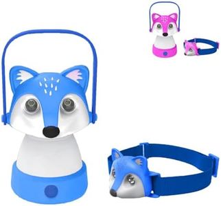 KidzAdventure Fox Kids Lantern and Headlight Set (Blue)