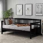Merax Daybed Twin Bed Wooden Slats 