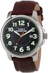 Timex Expedition Metal Field Brown Leather Strap Watch (Model: T449219J)