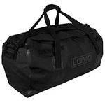 Lomo Blaze 60L Expedition Holdall Duffel Rucksack Bag with Zip- Black