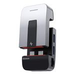 Baseus USB C Hub Adapter for MacBook Pro 2020/2019/2018/2017 - Armor Age 9-in-1 USB Type C Hub Dongle with 2 Thunderbolt 3 Ports(40Gbps), 4K HDMI, RJ45 Ethernet, USB-C Data Port, 3x USB 3.0 Ports and Audio 3.5mm Aux Output