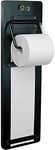 Excello Global Products Wall Mounted Note Paper Dispenser with a 160 Foot roll of Paper Included (Black)