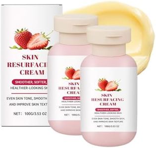 Strawberry Ultra Strength Strawberry Skin Resurfacing Cream, Exfoliating Body Lotion with Triple Acids, Radiant Legs and Arms for Keratosis Pilaris, Gentle Moisturizer for Keratosis Pilaris