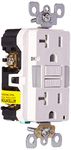 Leviton GFCI Outlet with Guidelight, 20 Amp, Self Test, Tamper-Resistant with LED Indicator Light, Replaces Plugged in Night Light, GFNL2-W, White