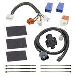 Tekonsha 118266 7-Way Tow Harness Wiring Package, Black