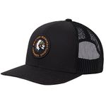 Brixton Unisex-Adult Rival Stamp X MP MESH Baseball Cap, Black, O/S