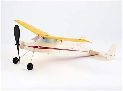 VMC Pilot Plane Model Airplane Complete Rubber-Powered balsa Wood Aircraft Plane kit That Really Flies and Easy to Build - A Fantastic Starter kit!