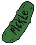 Pickle TV Show Cartoon Parody - Embroidered Iron On Applique Patch