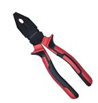 Buildskill Combination Plier 6" Hand Tools, Wire Cutter, Cutting Plier, Suited for Bending, Straightening, Stripping, Hardened Jaw, Electrical Tools, Anti Rust Black Phosphate Finish (Pack of 1)