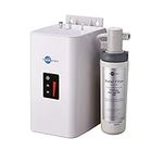 InSinkErator 44681+45096 Instant Hot Water Tank & Filter, 240 V, White