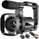 4K Video Camera Camcorder 48MP Ultr