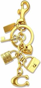 VCKILOFR Bag Charm Keychain, Women Purse Charms for Handbag, Wallet KeyChains Handbag Accessories - Gifts for Women Girls Mother - Stocking Stuffers