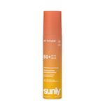 ATTITUDE Mineral Sunscreen Lightweight Lotion SPF 50, Broad Spectrum Zinc Oxide, EWG Verified, Non-Nano, Water-Resistant 80 Minutes, Non-Greasy for Face & Body, Vegan, Tropical Coco Scent, 80 grams