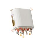 JEKEMI Hair Oil Applicator Comb, Smooth Root Comb Applicator Bottle For Scalp Oil, Anti Hair Loss Lotion Dispenser, Anti-Leak