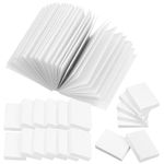 Gadpiparty 50 Pcs Miniatures Blank Books Dollhouse Books 1:12 Scale Mini Books Dollhouse Model Decoration Pretend Play Supplies Doll House Books for Kids (White)