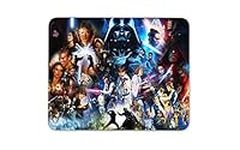 Office Non-Slip Rubber Computer Mouse Pad, Star Wars Rectangular Mouse Pad, Large Gaming Mouse Pad