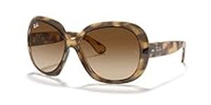 Ray-Ban womens Rb4098 Jackie Ohh Ii Sunglasses, Havana/Brown Gradient Dark Brown, 60 mm US