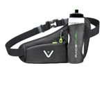 RaceFuel Running Belt Hydration Belt Bag Mobile Phone Case for Water Bottle, Cycling Bottle and Soft Flask, Waterproof, with Pocket for Mobile Phone, Ideal for Training, Triathlon, Running, Cycling