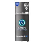 Samsung 330 L, 3 Star, Convertible 5-in-1, Digital Inverter, Frost Free Double Door, WiFi Bespoke AI Refrigerator (RT34HG5A23BXHL, Luxe Black, 2026 Model)