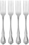 Oneida True Rose Dinner Forks, silv