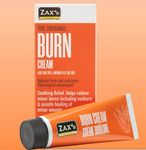 Zax's Original Burn Cream, Natural, Soothing, 6 Natural Ingredients, Heals Minor Burns and Sunburns, Pharmacist Developed, Canadian Made, 28 g