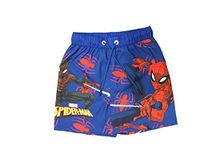 Marvel Boys Spiderman Swim Shorts, Blue Age 5-6 Years