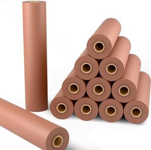 Pink Butcher Paper Roll - Case Pack of 12 Rolls - 18 Inch x 175 Feet (2100 Inch) - Food Grade Peach Wrapping Paper for Smoking Meat of all Varieties