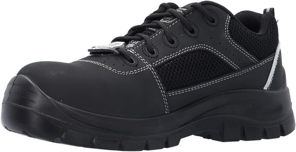Skechers Men’s Trophus Industrial Shoes, Black – Size 10 UK