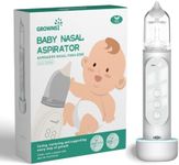 GROWNSY Nasal Aspirator for Baby, IPX7 Waterproof Baby Nose Sucker