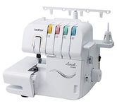 Brother Serger, 1034DX, Durable Metal frame Overlock Machine 1,300 Stitches Per Minute, Trim Trap, 3 Accessory Feet and Protective Cover Included