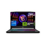 MSI Katana 15, Intel 13th Gen. i7-13620H, 40CM FHD 144Hz Gaming Laptop (8GBx2/1TB NVMe SSD/Windows 11 Home/Nvidia GeForce RTX4050, 6GB GDDR6/Black/2.6Kg), B13VEK-297IN