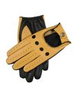 Dents Silverstone Men's Touchscreen Leather Driving Gloves CORK/BLACK M
