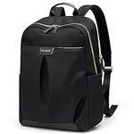 Women Laptop Backpack Fashion College Work Bag Travel Backpacks Fits 15 Inch Notebook (Black)