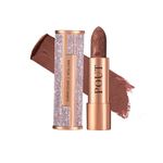 MyGlamm POUT by Karan Johar Intense Matte Plumping Lipstick - Koffee Pout (Brown Nude Shade) | Highly Pigmented, Long Lasting, Lightweight, Creamy Matte Lipstick For Lip Makeup (4g)