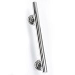 NRS Healthcare SPA Stainless Steel Straight Grab Rail, 48 cm Length