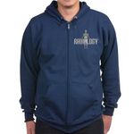 CafePress Radiology Zip Hoodie (Dark) Men's Dark Zip-Up Hoodie Sweatshirt Navy