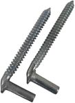 Lag Screws with 2" Pintle, Pack of 2, by Prime Retreat