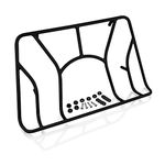 Show Chrome Accessories 41-155BK Satin Black Trunk Rack (Can Am Spyder RT)