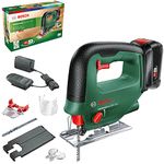 Bosch Home and Garden Cordless Jigsaw UniversalSaw 18V-100 (1x 2.0Ah Battery, 18 Volt System, in Carton Packaging)