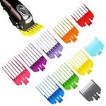 Hair Clipper Limit Comb, 10 Pcs Hair Clipper Guide Attachment Combs Cutting Guide Combs Replacement Guards Trimmer Comb, Haircut Guard Set Accessories for Men Barber Wahl Clippers and Trimmer