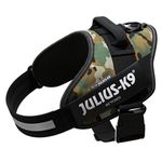 Julius-K9, 16IDC-C-1, IDC Powerharness, dog harness, Size: L/1, Camouflage