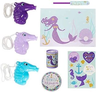 amscan- Mermaid Wishes Value Favour Pack-48 Pcs Lot de 48 dragées, 3900161, Taille M