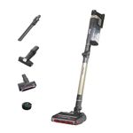 Shark Stratos Cordless Stick Vacuum Cleaner Pet Pro with Anti Hair Wrap Plus, Clean Sense IQ & Anti-Odour Technology, 60 Mins Run-Time, Removable Battery, 3 Attachments, Charcoal/Brass IZ400UKT
