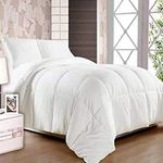 Texlux Microfiber Double Size Duvet/AC Comforter/Quilt/Blanket (90 Inch X 100 Inch)-White