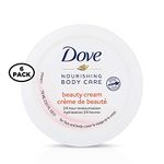 Dove Nourishing Body Care Face | Hand and Body Beauty Cream | For Normal to Dry Skin | 24 Hour Moisturization |150ml