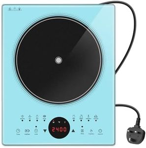 GRACEALL Portable Induction Hob, Single Electric Stove Burner for Cooking