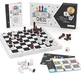 Fun Family Chess Set for Kids & Adults - Wooden Board Game for Learning Chess