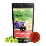 TEACURRY Acne Tea (2 Months Pack, 200 Grams Loose) - Helps in Pimples, Cysts, Pustules & Nodules - Acne Drink for Women